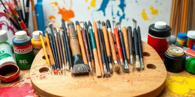 what are higossis brush made of