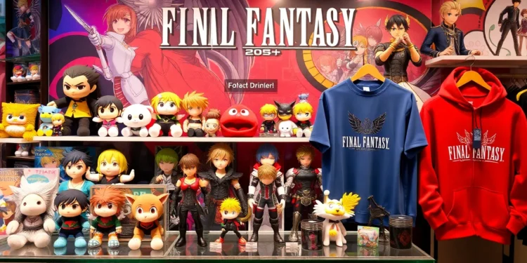 final fantasy merchandise