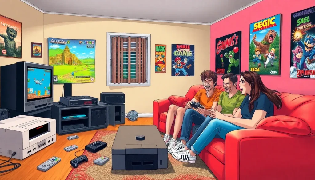 90s game consoles