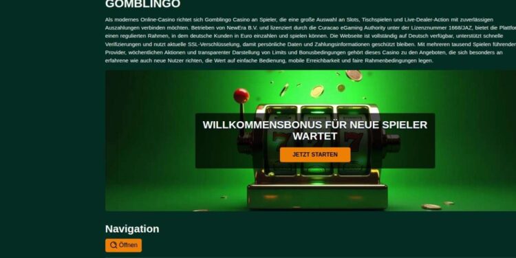 Gomblingo Casino Banking In Germany: Fees, Limits, And Speed