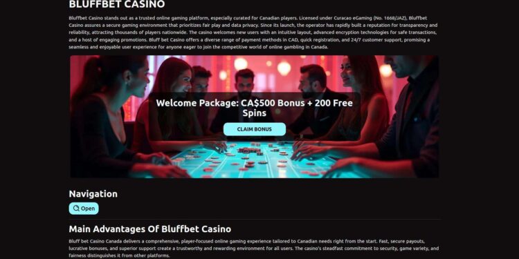 Bluffbet Casino Registration In Canada: A Step-By-Step Guide
