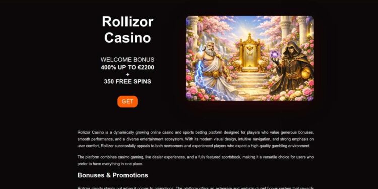 Rollizor Casino Welcome Bonus Wagering Rules For Greece