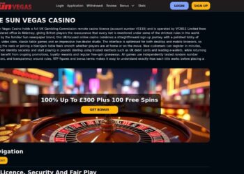 The Sun Vegas Casino No Deposit Bonus For UK Players