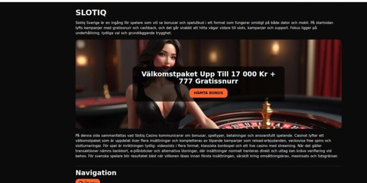 Slotiq Casino An In-Depth Look At Pros And Cons For Swedish Players