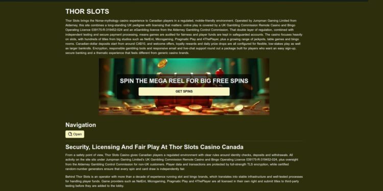 Is Thor Slots Legal In Canada And Is It Safe To Play