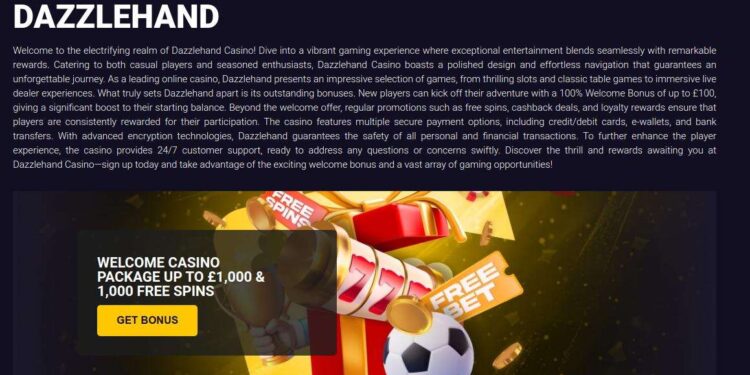 Dazzlehand Free Spins In The UK: Slots & Bonus Terms