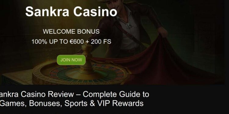 Sankra Casino Free Spins Offers In United Kingdom For Slot Fans
