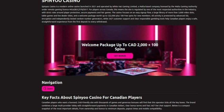 Spinyoo Casino Registration In Canada: Step-By-Step Sign Up