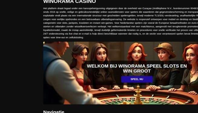 Winorama Casino iDEAL Payments A Complete User Guide