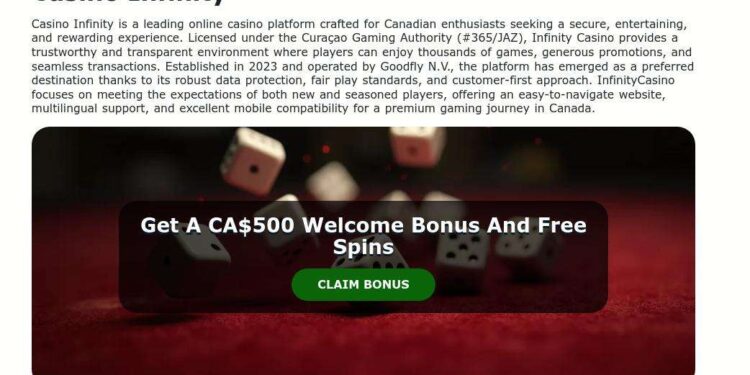 Casino Infinity Registration In Canada: A Step-By-Step Guide