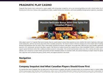 Canadian Online Casino Licensing And Regulation For Pragmatic Play Casino Canada