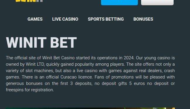 Loyalty Program And Promotions At Winit Casino For UK Players