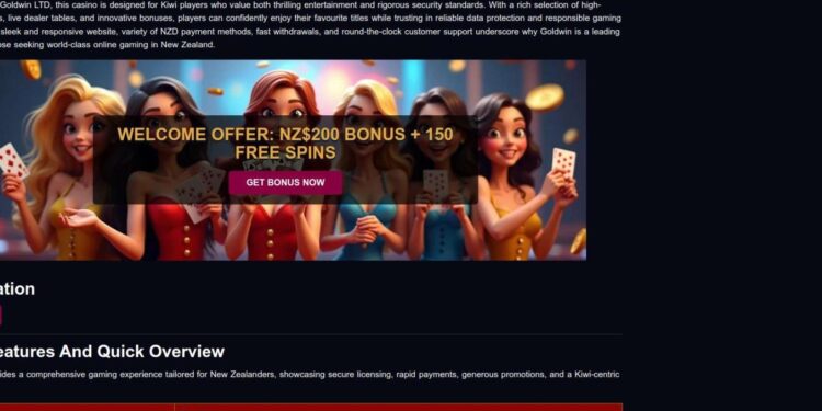 Goldwin Casino Promo Codes In New Zealand: Find And Redeem