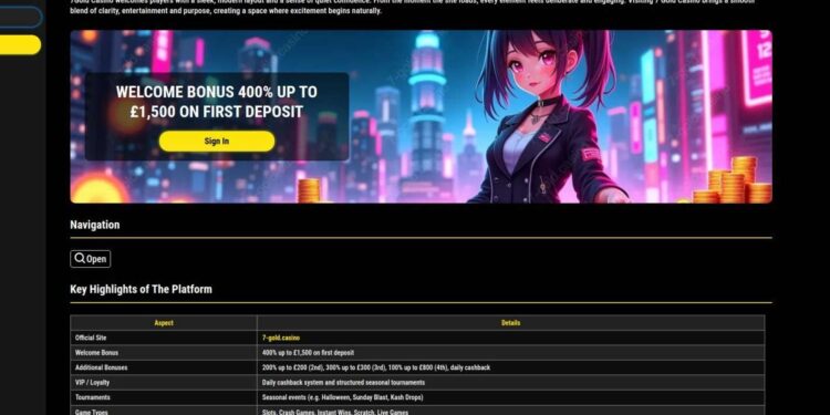 7Gold Casino Payment Methods For Italian Players
