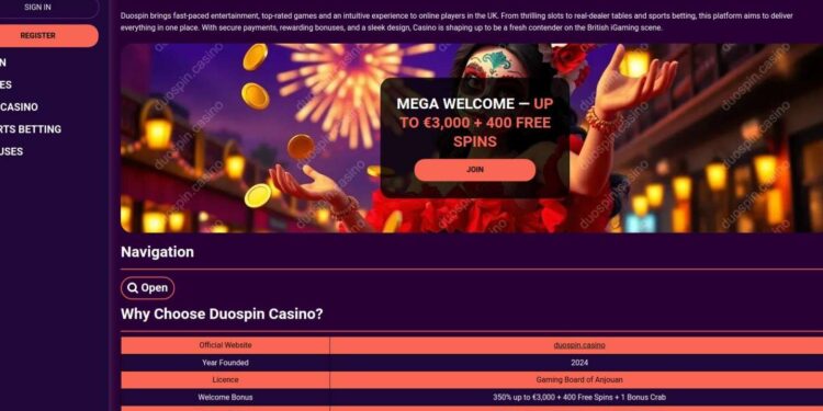 How To Register On DuoSpin From France Step By Step