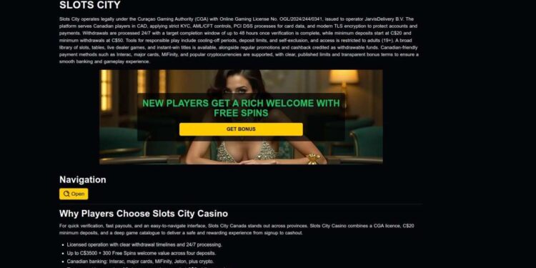 Slots City Registration In Canada: Your Ultimate Guide