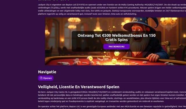 Jackpot City Deposit Methods And Limits For Players In The Netherlands