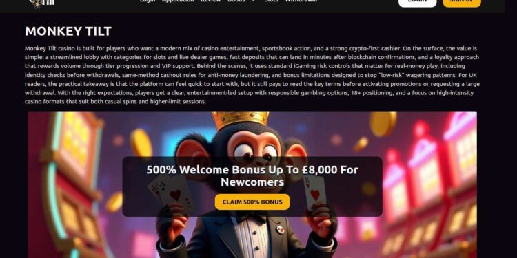 Monkey Tilt Welcome Bonus In United Kingdom: Wagering Rules And Tips