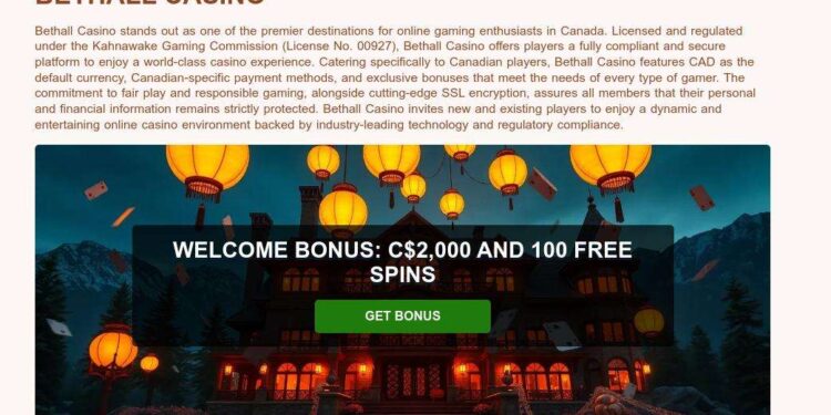 Bethall Casino No Deposit Bonus Rules For Canadian Players