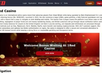 1Red Casino Welcome Bonus For UK Players Explained