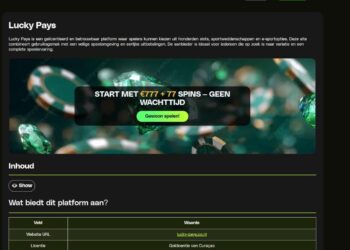 Lucky Pays Casino Registration And Login For Dutch Players