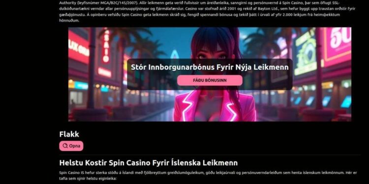 Spin Casino Registration In Iceland: Step-By-Step Sign Up