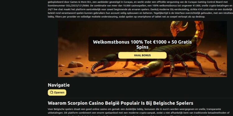 Scorpion Casino Login Issues In Belgium: Fix Password And Access Errors