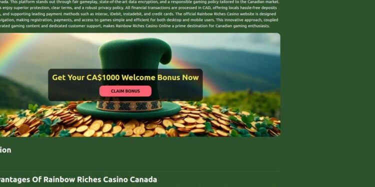 Rainbow Riches Casino Promo Codes For Canadian Players