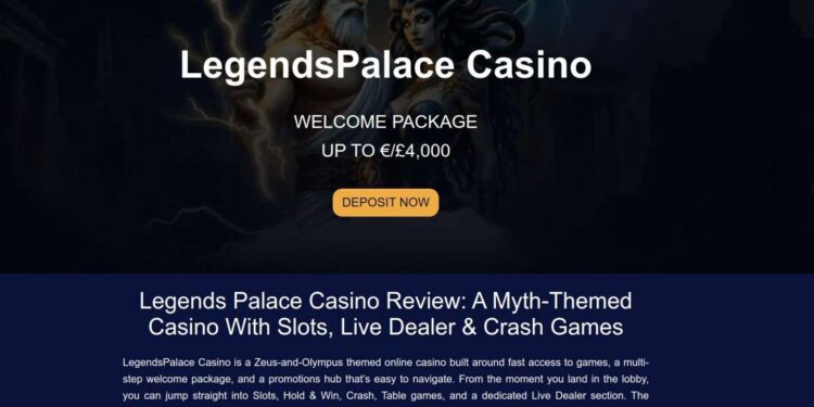 LegendsPalace Casino Promo Codes For United Kingdom Players