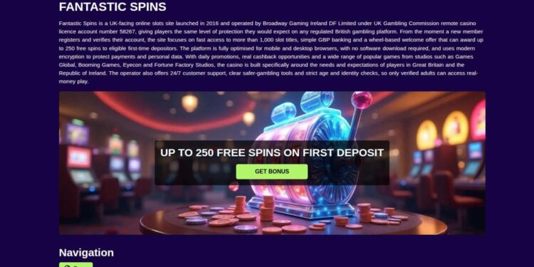 Fantastic Spins No Deposit Bonus Rules For UK Players