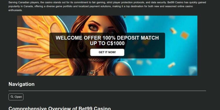 Bet99 Casino Login Problems And Account Recovery In Canada