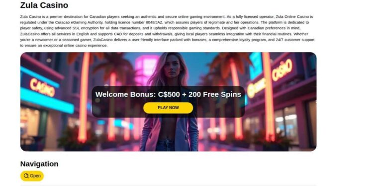 Zula Casino Registration And Verification For Canadians