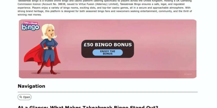 Fix Takeabreak Bingo Login Problems And Common Errors In The UK