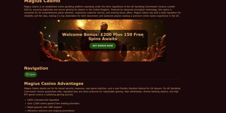 Magius Casino Login Issues And Solutions For UK Players
