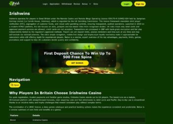 Irishwins Welcome Bonus Wagering Requirements For UK Players