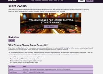 Super Casino Bonus Free Spins On The Best UK Slots