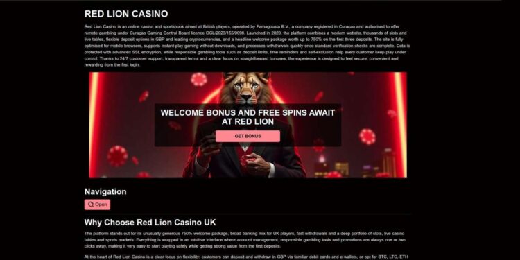 Red Lion Casino App Download For Android And iPhone