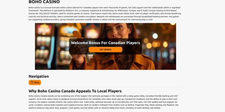 Boho Casino Deposits And Withdrawals In Canada: Fees, Limits, Speed
