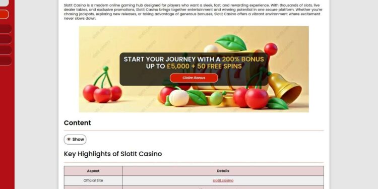 Slotit Promo Codes In United Kingdom How To Find Safe Offers