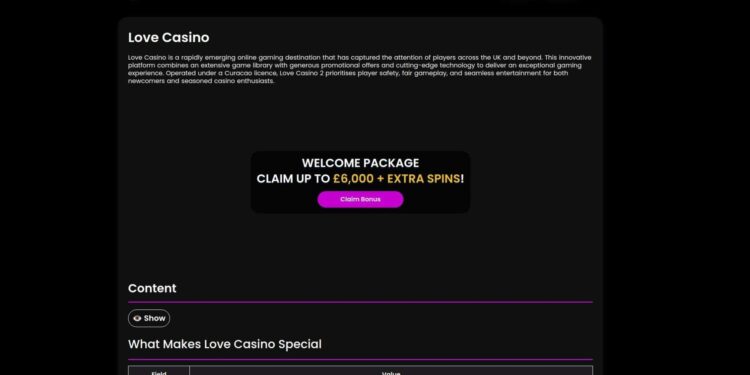 Love Casino Promo Codes in the UK: How To Find and Redeem