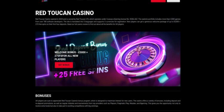Best Slots At Red Toucan Casino For UK Players By Provider And RTP