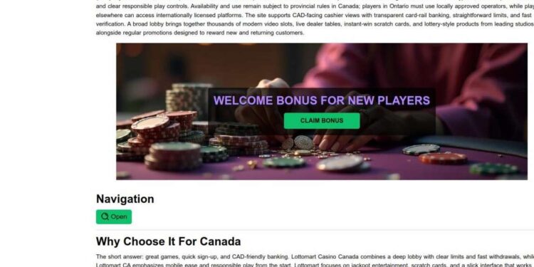 A Simple Guide To Lottomart Casino Registration For Canadians