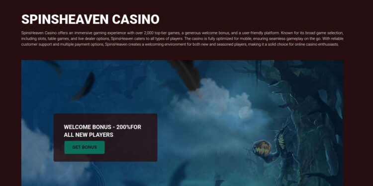 SpinsHeaven Casino Registration Guide For UK Players