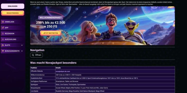 Novajackpot Login Problems In Germany And How To Fix Them