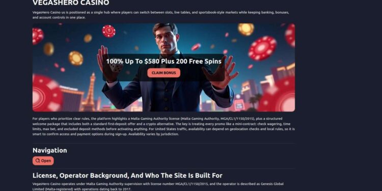 An In-Depth Look At VegasHero Casino Bonuses And Promotions