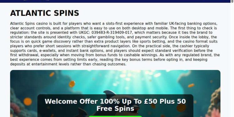 Atlantic Spins Mobile Casino Play On iPhone And Android