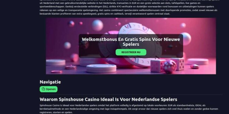 Spinshouse Pros And Cons For Players In The Netherlands