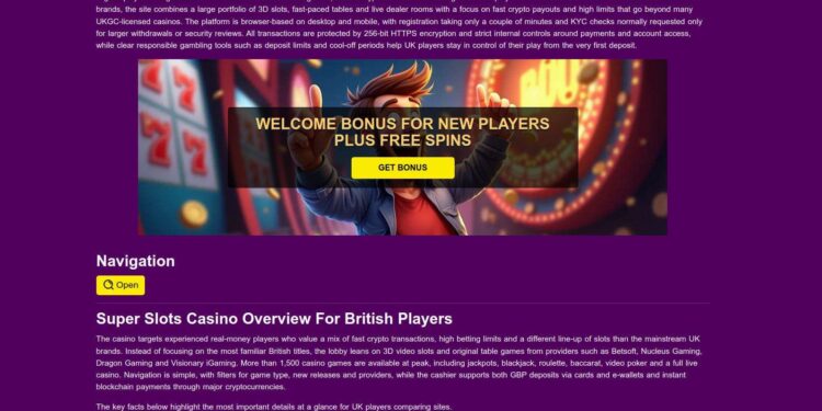Super Slots Casino Login Issues In The United Kingdom And How To Fix Them