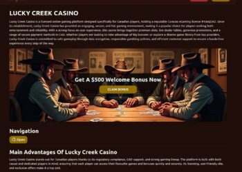 Lucky Creek Casino Welcome Bonus For Canadian Players