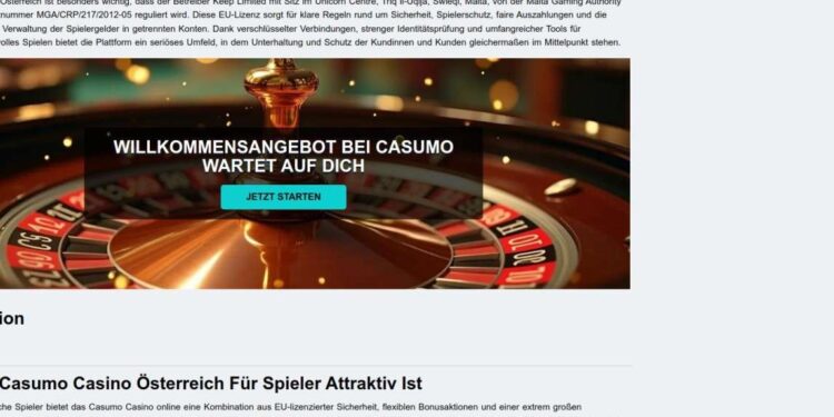 Casumo Registration In Austria: A Simple Sign Up Guide